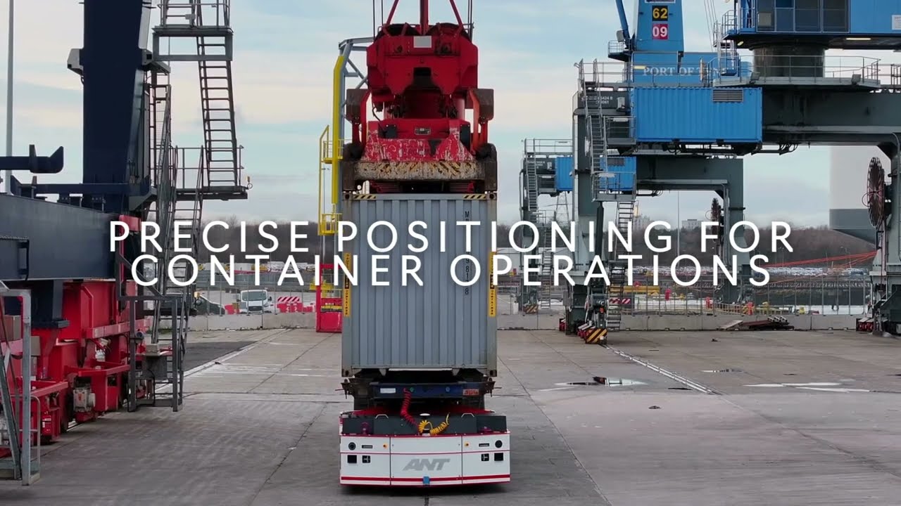 Autonomous ANT Yard Robots in port container operations