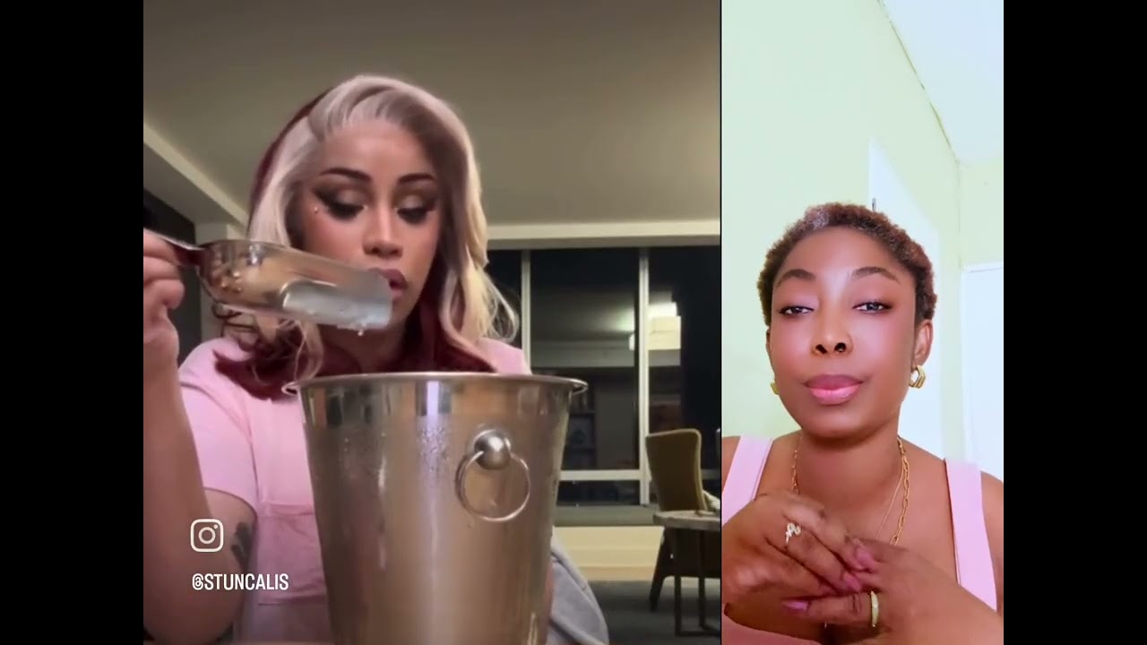 Критики считают, что CardiB страдает от дефицита питательных веществ.