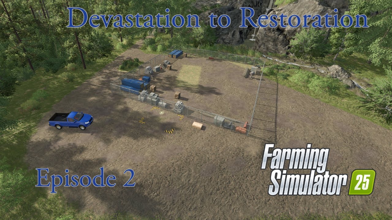 Rebuilding the Town | Episode 2 | Farming Simulator 25