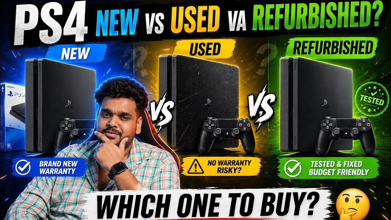 Best PS4 in 2026? 🔥 Fat vs Slim vs Pro | Used vs Refurb vs New Comparison in 2026