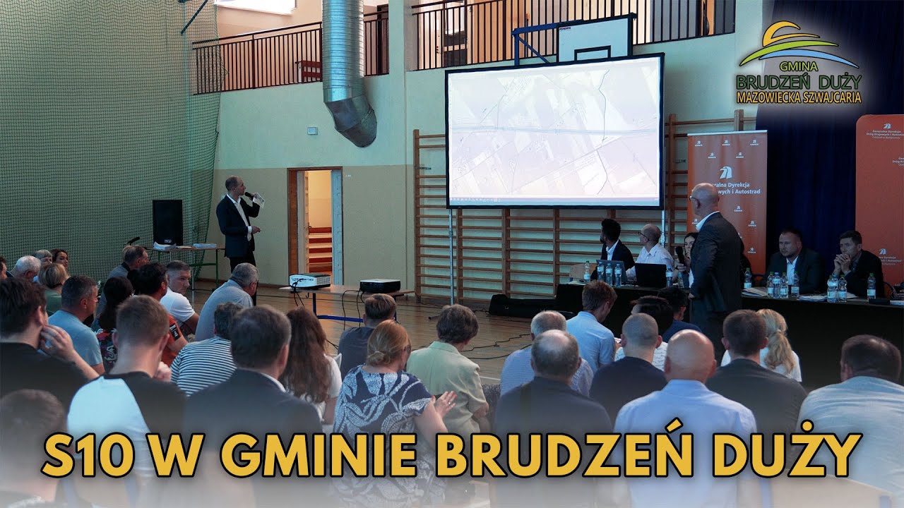 S10 w gminie Brudzeń Duży
