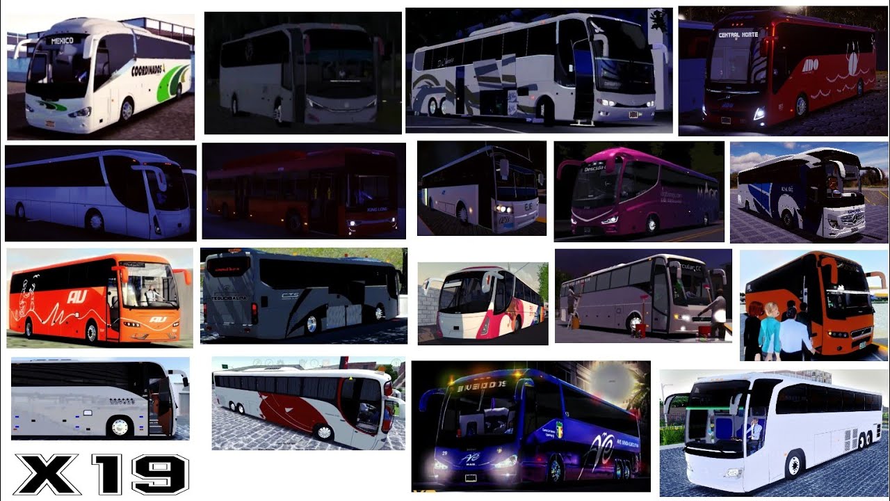 🤯💥SUPER MEGA PACK MODS FORANEOS (Algunos Faltaban X Subir)🥵🔥 Mods Para Proton Bus Simulator‼️