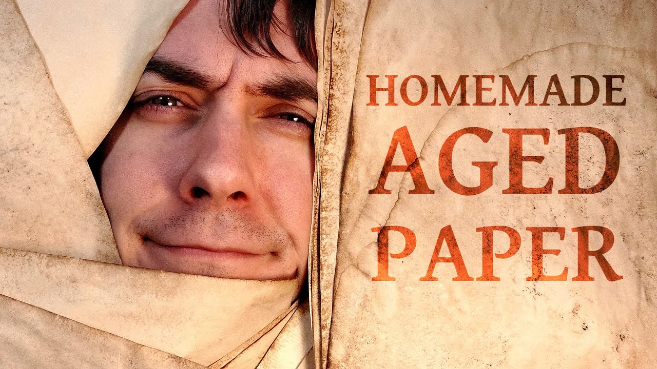 Aged Paper Makes Great D&D Props