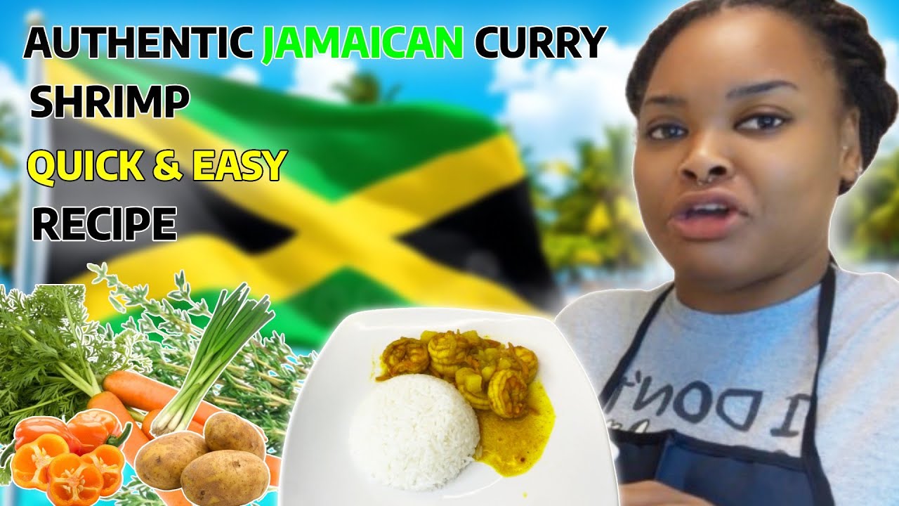 How to Make Authentic CURRY SHRIMP Jamaican style