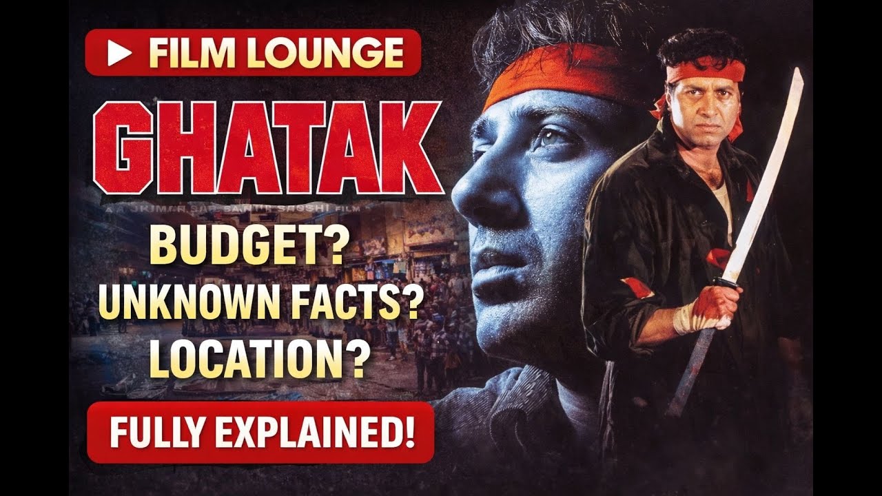 Ghatak (1996) – Sunny Deol Ka Gussa, Cult Dialogues & Shocking Unknown Facts | Film Lounge