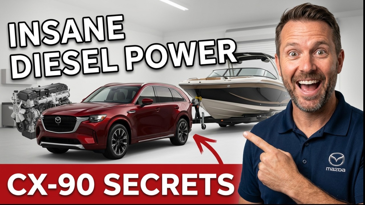 Этот рядный шестицилиндровый дизельный двигатель превращает CX-90 в настоящего зверя в плане букс...