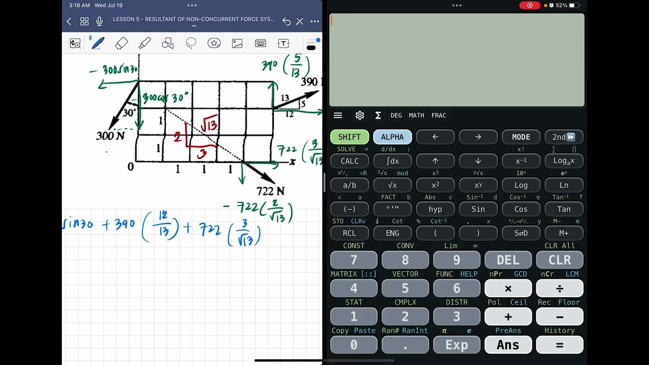 Resultant of non - concurrent force system (PART 1)