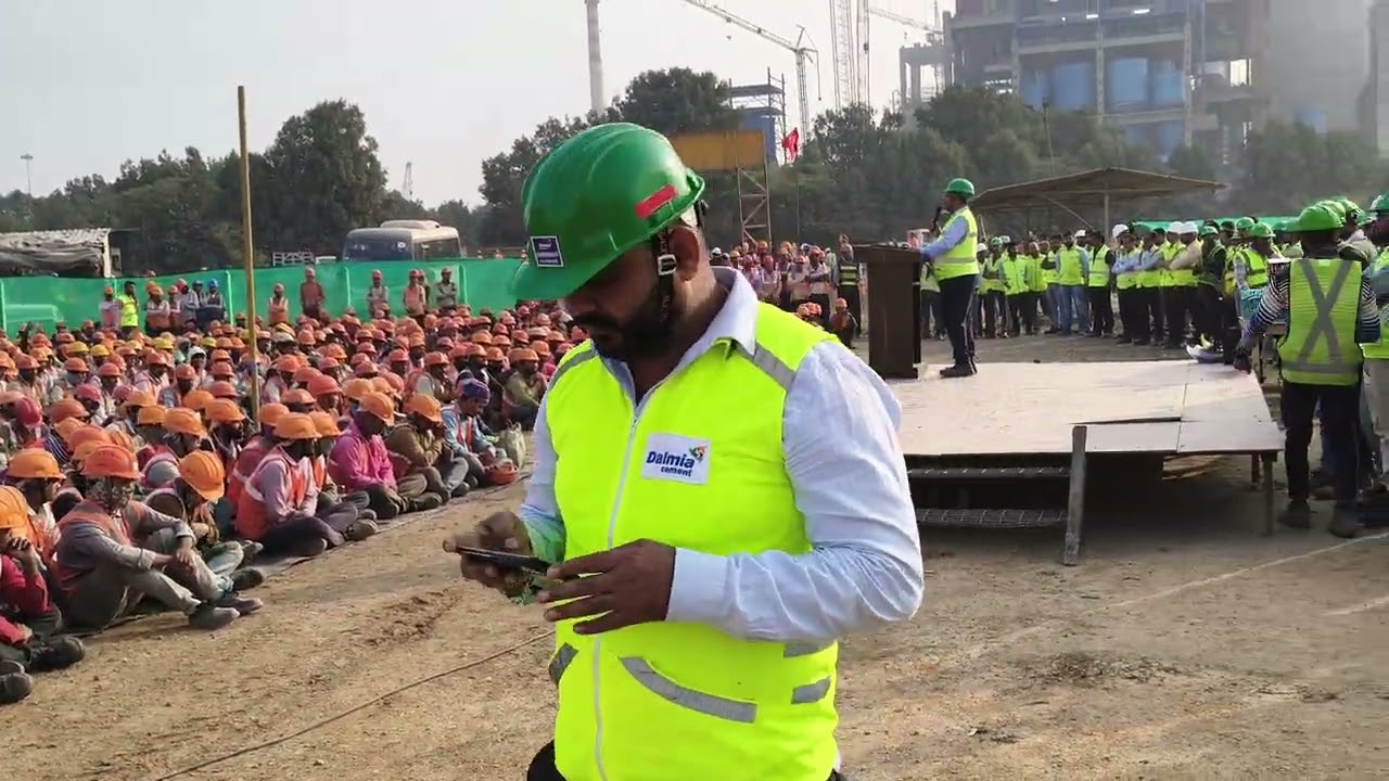 safety program Dalmia cement Belgaum Karnataka #firstvideo 
