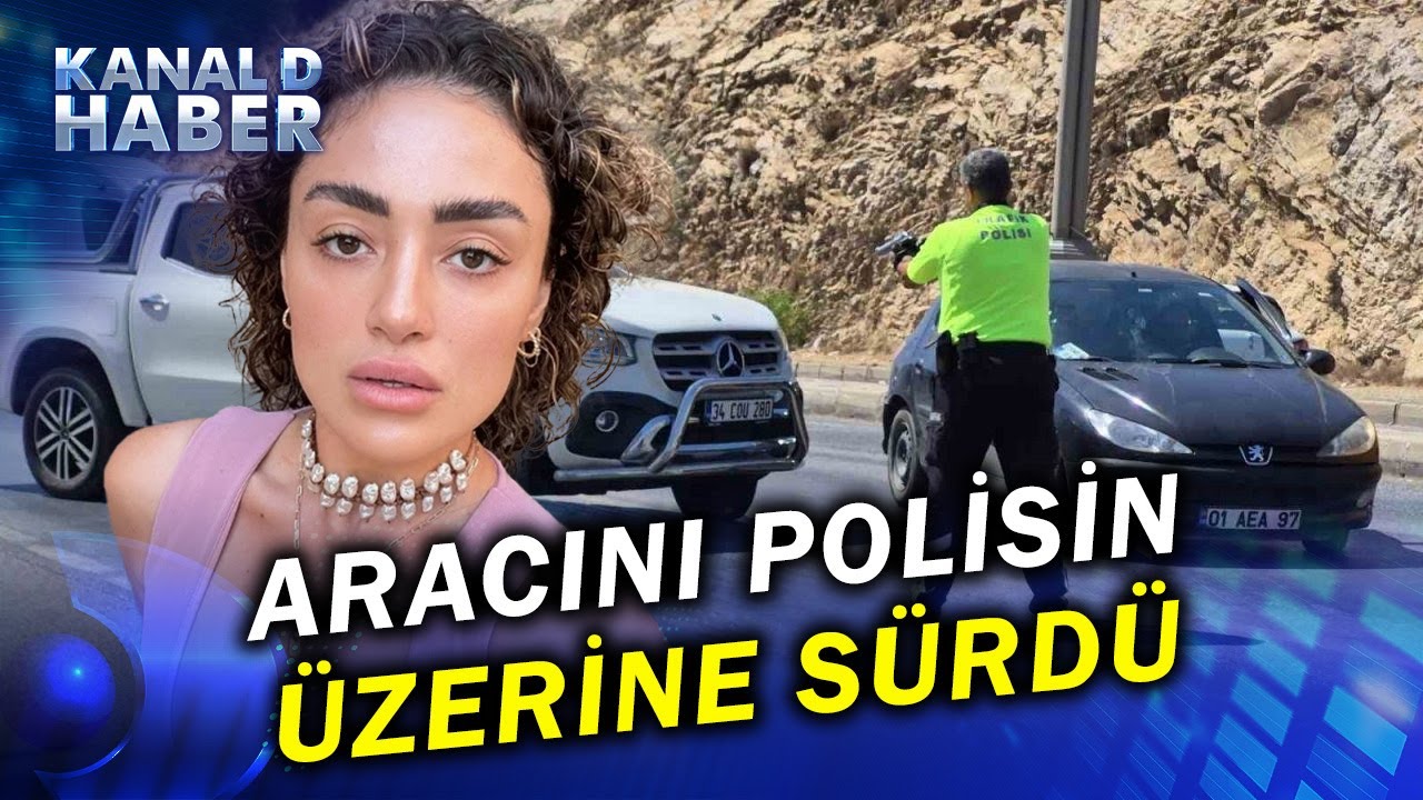 Dilan &Ccedil;ıtak'tan Yeni Skandal: Bu Kez Aracını Polisin &Uuml;zerine S&uuml;rd&uuml;
