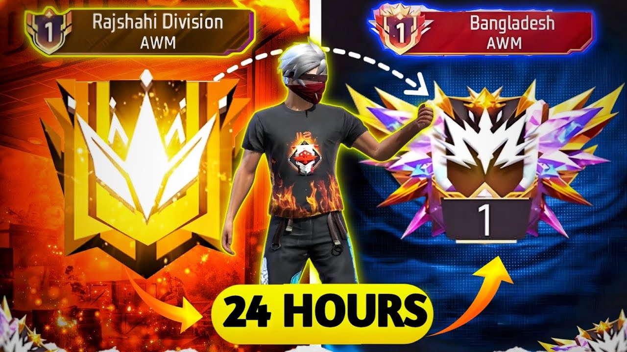 Bangladesh Rank 1 in 24 Hours?! 😱 Hardest Solo Lobby Ever 🔥 Grandmaster Push Challenge
