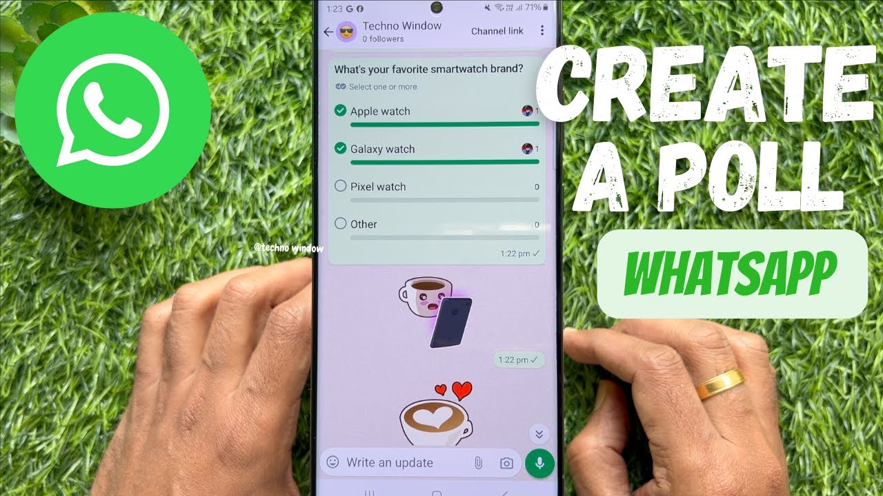 Как создать опрос в канале WhatsApp (2024)