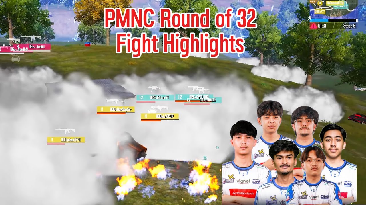 DRS GAMING PMNC Nepal Round Of 32 Fight Highlights 