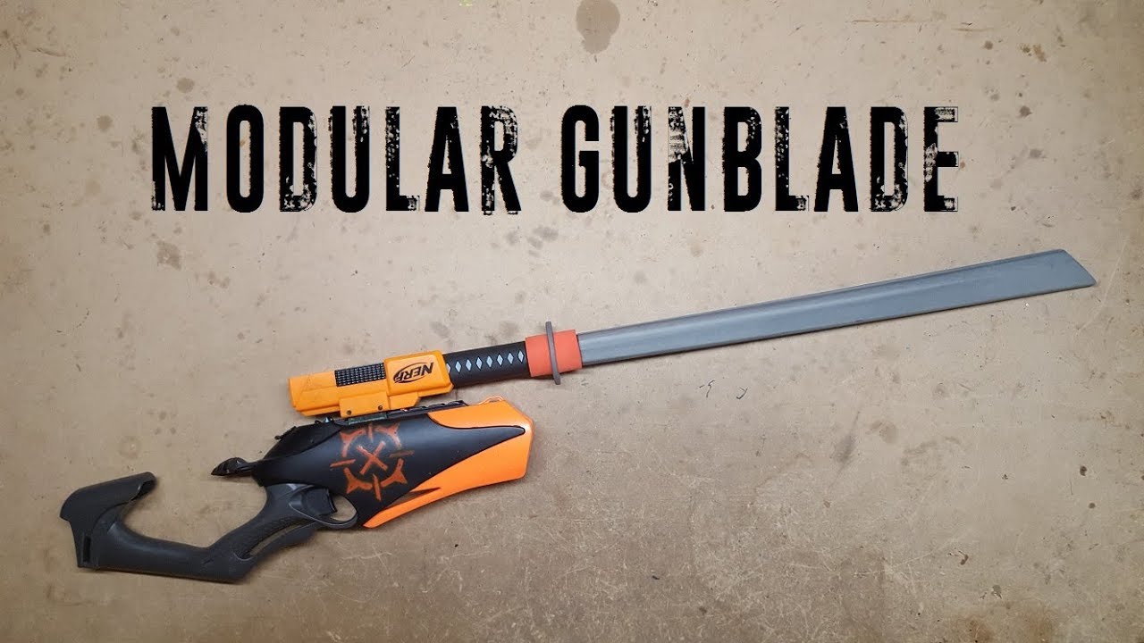 Captain Xavier's War Gear: Modular Gunblade