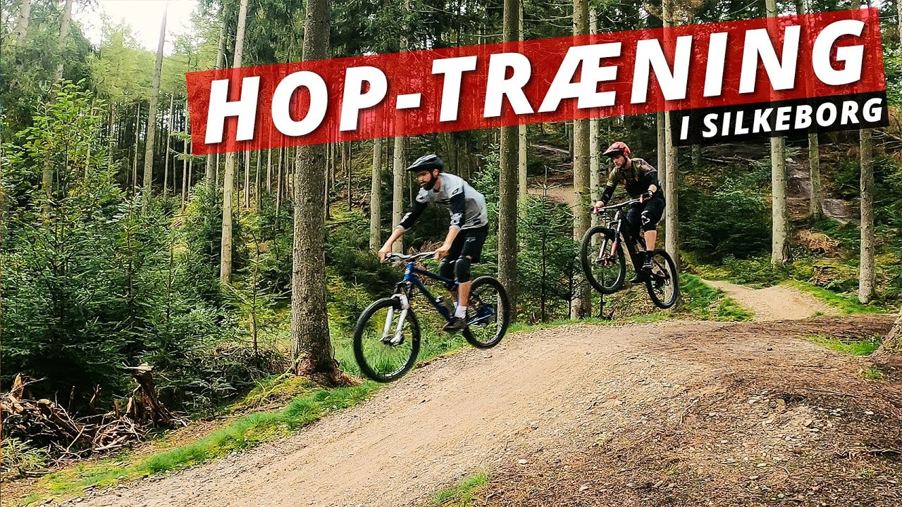MTB Hop-træning i Vesterskoven Silkeborg - Kanelbollen og andre sjove sager