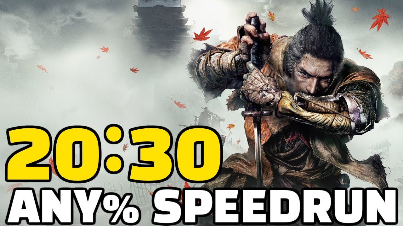 Sekiro Any% Speedrun in 20:30