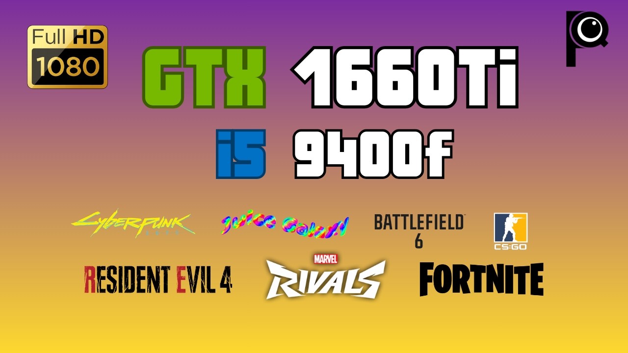 GTX 1660 Ti + i5-9400F + 16GB DDR4 | 1080p Gaming Benchmark | Can It Hold Up in 2026?