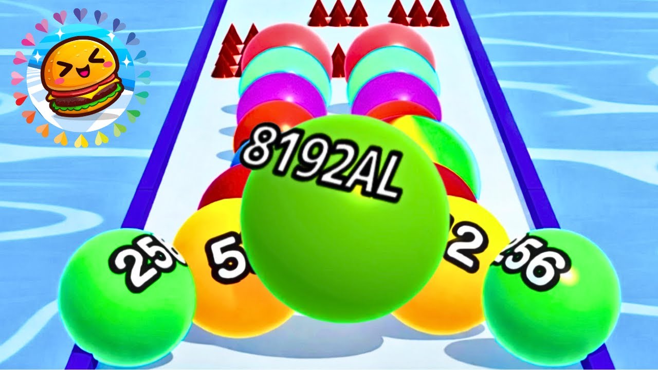 Ball Run 2048 Infinity Mode vs Food Runner CrowdControl | Satisfying Ball Games Hub LIVE 🔴 24/7