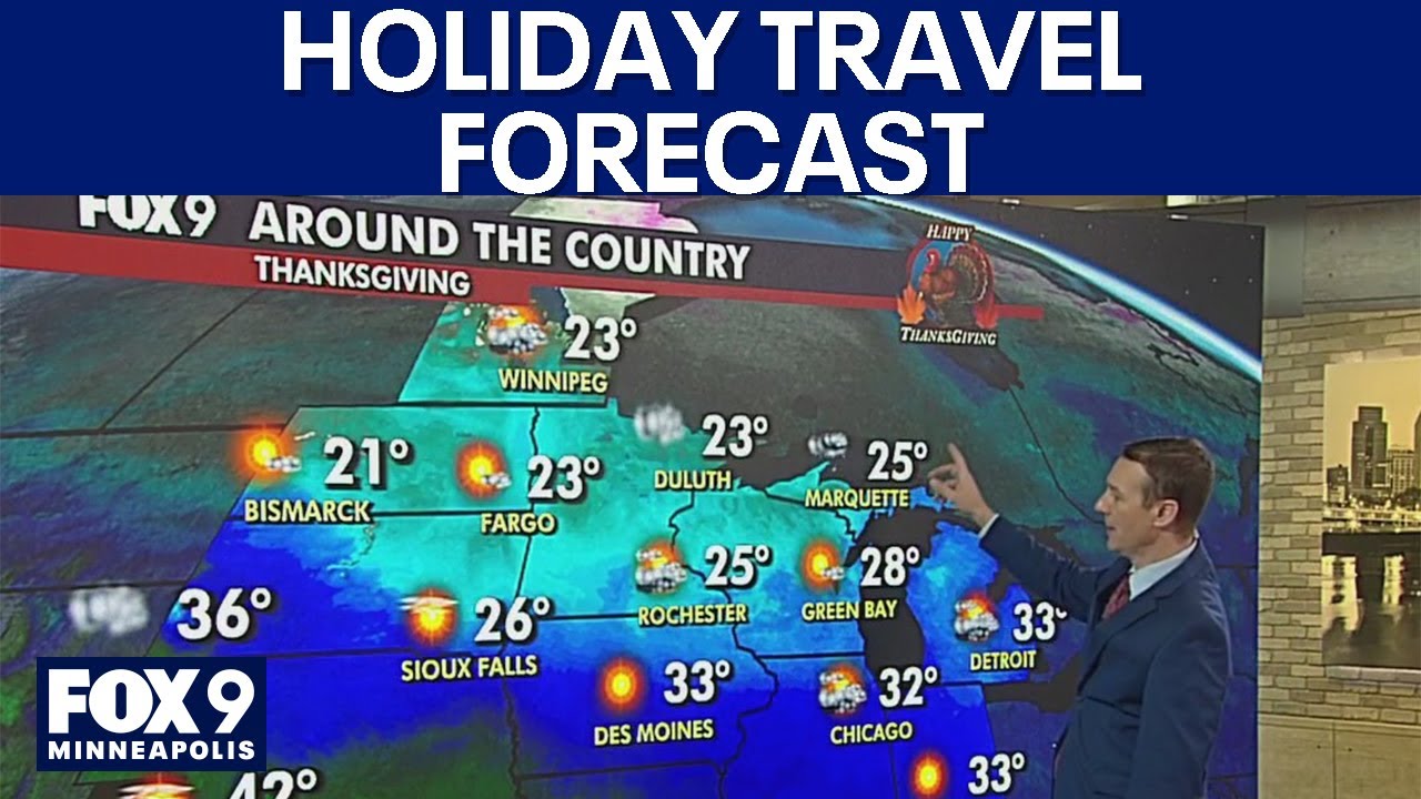 Winter weather could impact holiday weekend travel