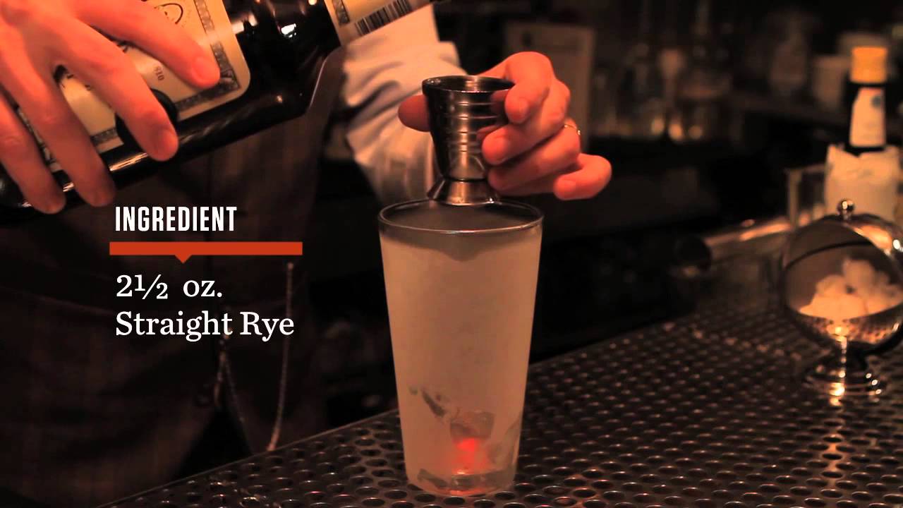 How to Make a Sazerac - Speakeasy Cocktails