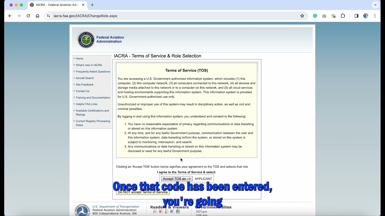 IACRA Student Pilot Application Tutorial