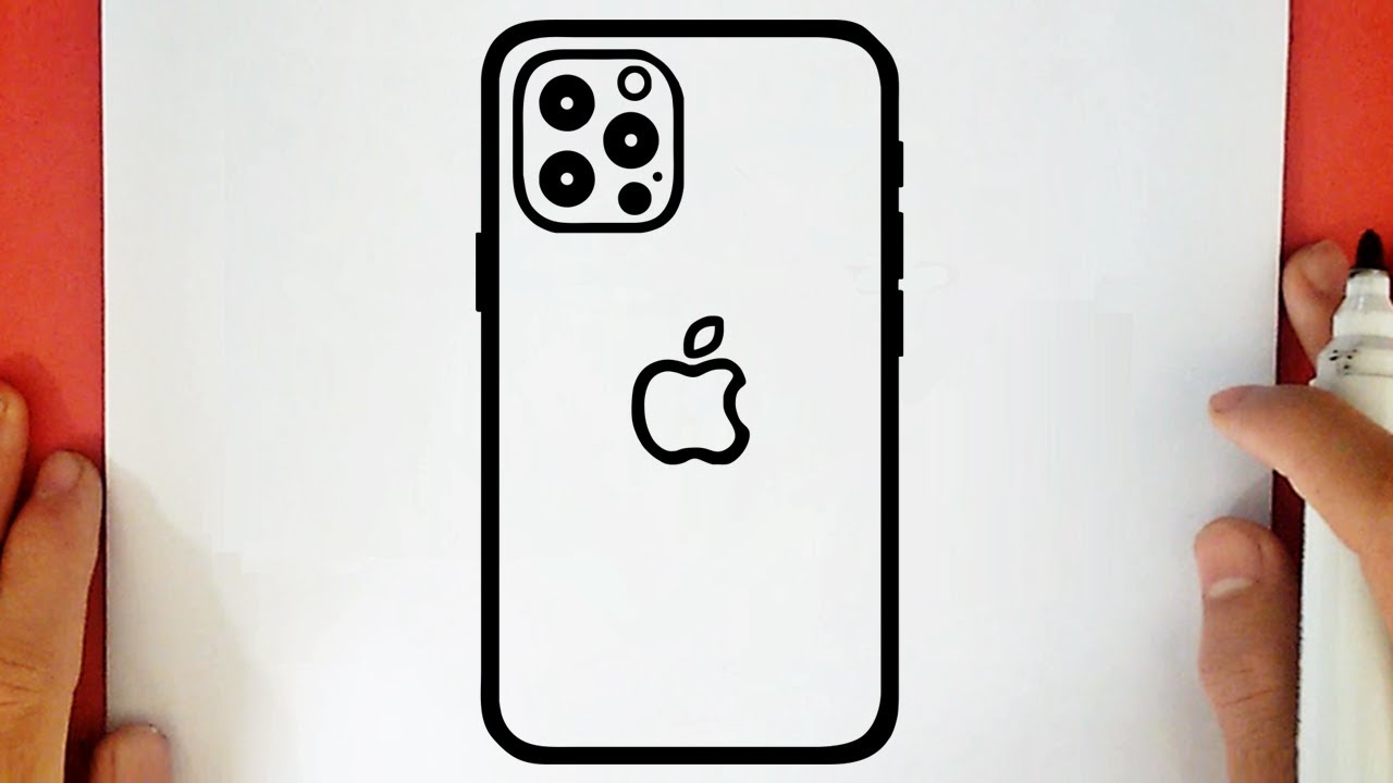 COMMENT DESSINER UN IPHONE