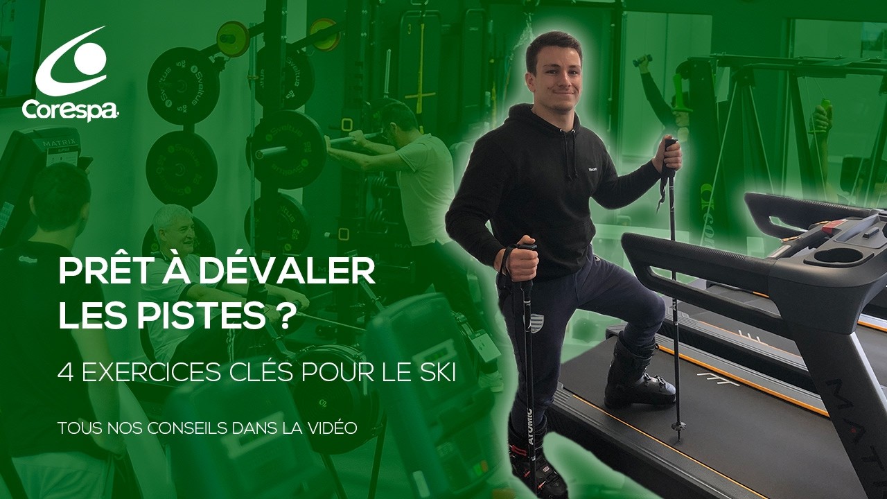 4 exercices pour le ski