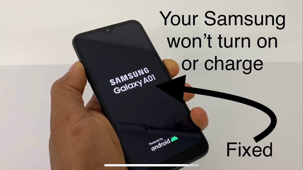 My Samsung A50, A51, A20, A10, A70 won’t turn on, the screen is black, won’t charge completely dead