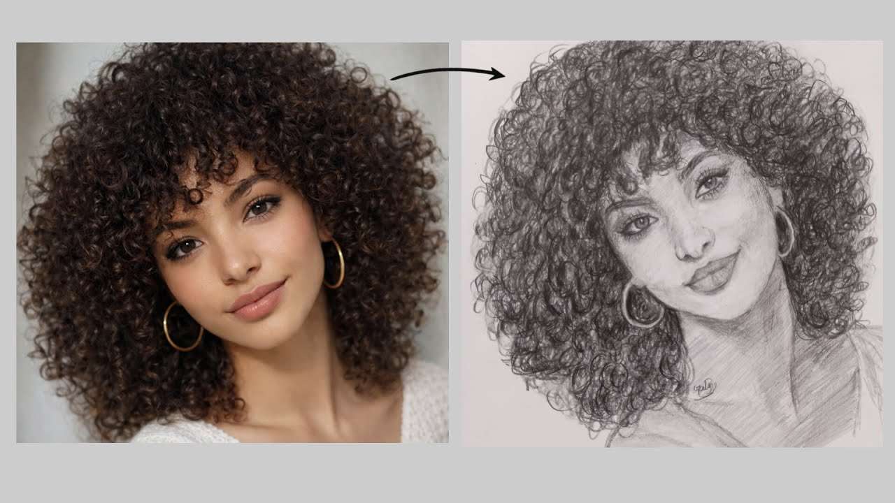 Realistic Portrait Drawing with Pencil | Loomis Method for Beginners