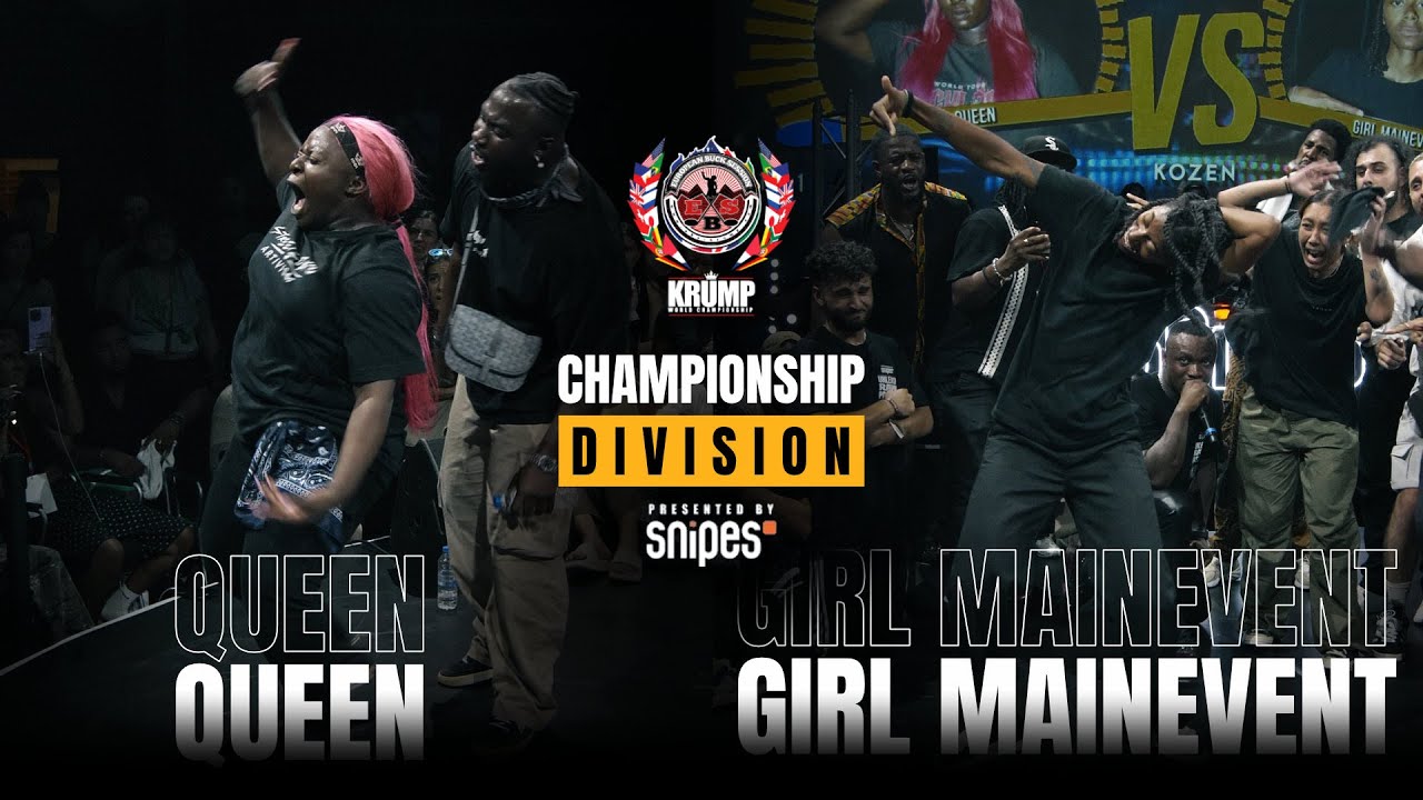 Queen vs Girl Mainevent | Champ Div. | EBS Krump 2023