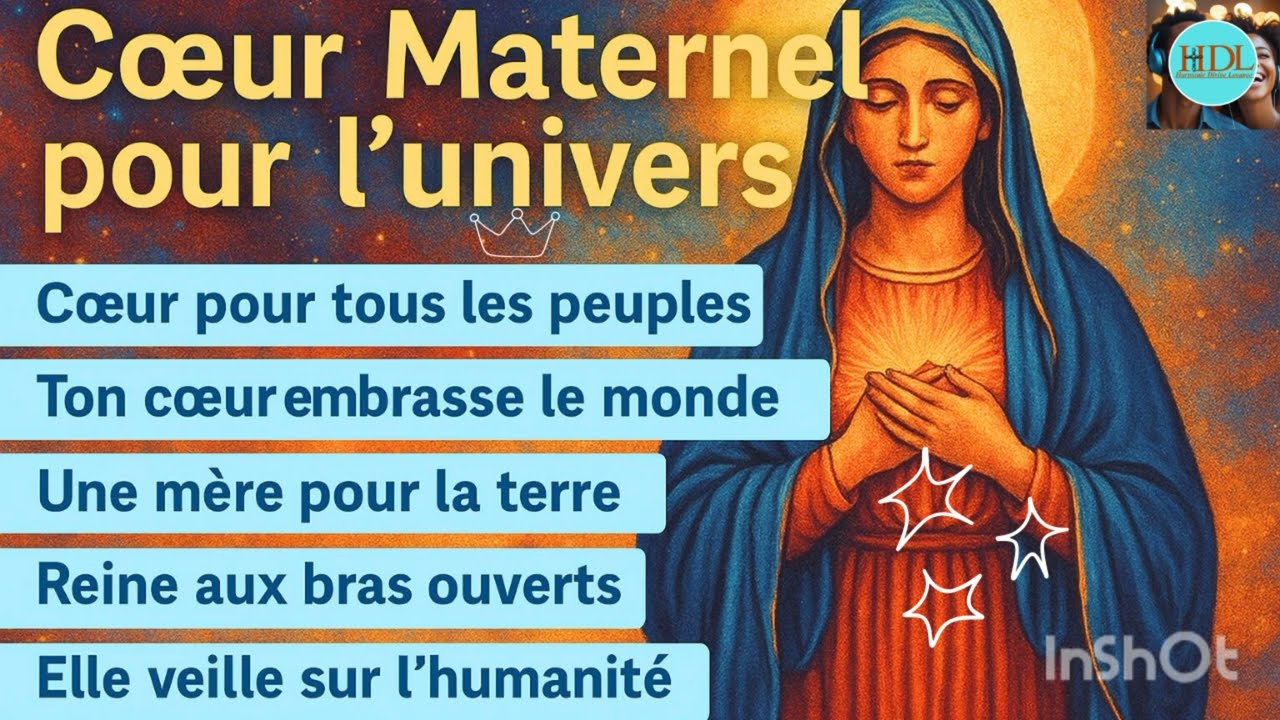 Marie: C&oelig;ur maternel pour l'univers
