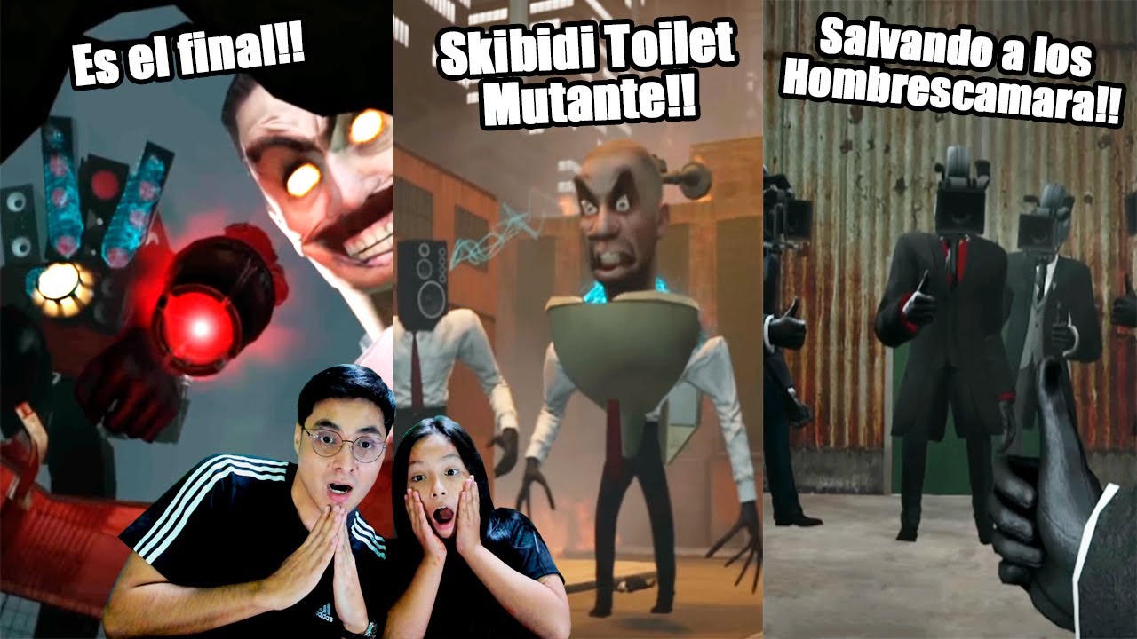 MI HERMANA DE 10 AÑOS REACCIONA A TODOS LOS NUEVOS CAPITULOS DE SKIBIDI TOILET | JehxTp