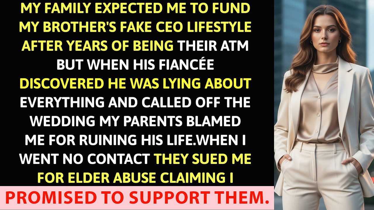 My Family Expected Me to Fund My Brother's Fake CEO Lifestyle After Years of Being Their ATM But…