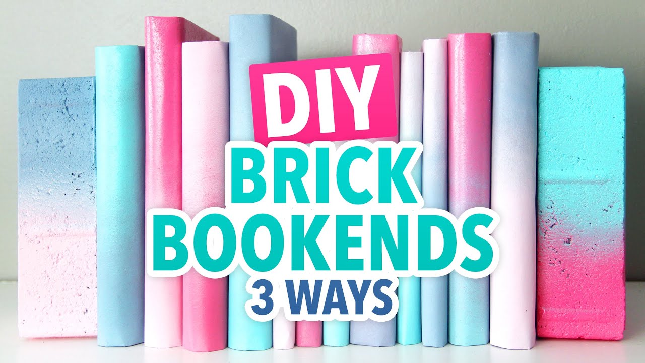 3 DIY Brick Bookends - HGTV Handmade