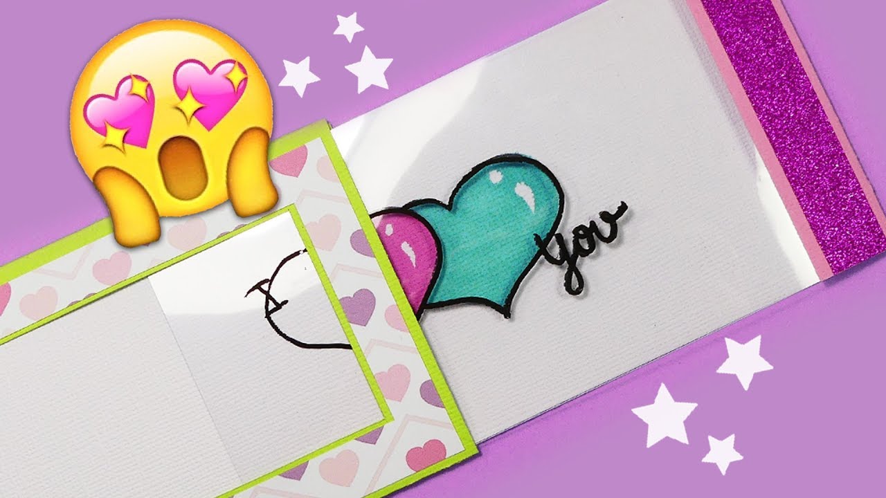 Magic Valentine's cards DIY 💖 3 BIGLIETTI MAGICI PER SAN VALENTINO