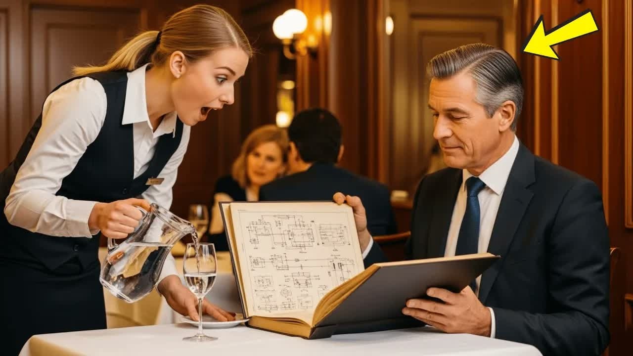Arme Kellnerin Sagt „HERR, DAS IST DIE UNTERSCHRIFT MEINES VATERS“ — CEO-Milliardär Ist Schockiert