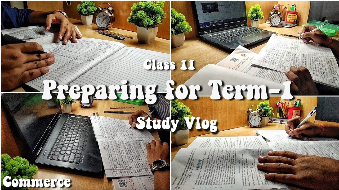 Preparing for Term 1 Class 11 | CBSE Class 11 Study Vlog 🍃 | Preparing for term 1 |