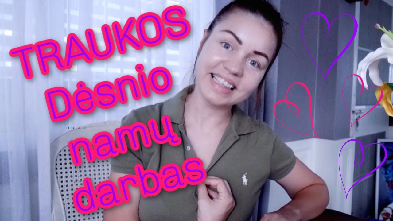 Traukos Dėsnio namų darbas