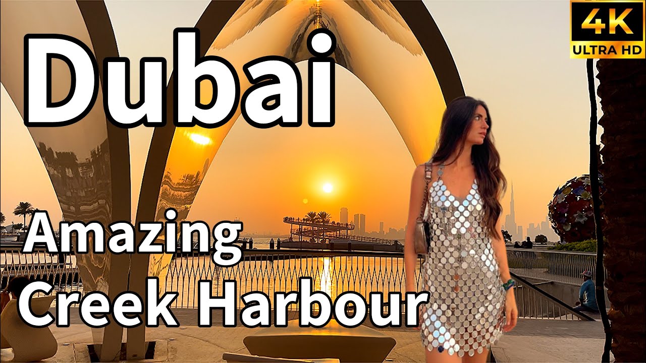 Dubai Creek Harbour 🇦🇪 Most Popular Tourist Destination! [ 4K ] Walking Tour
