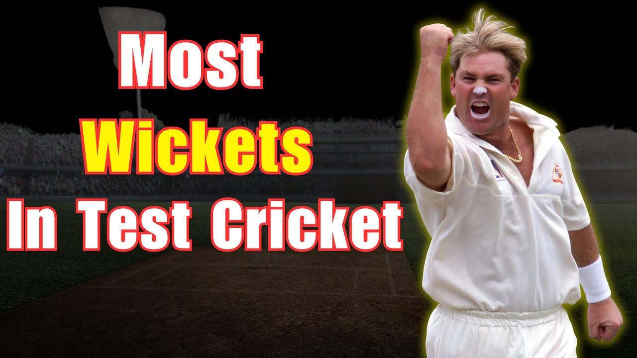 Top 60 Bowlers with Most Wickets In Test Cricket History (1946-2023)