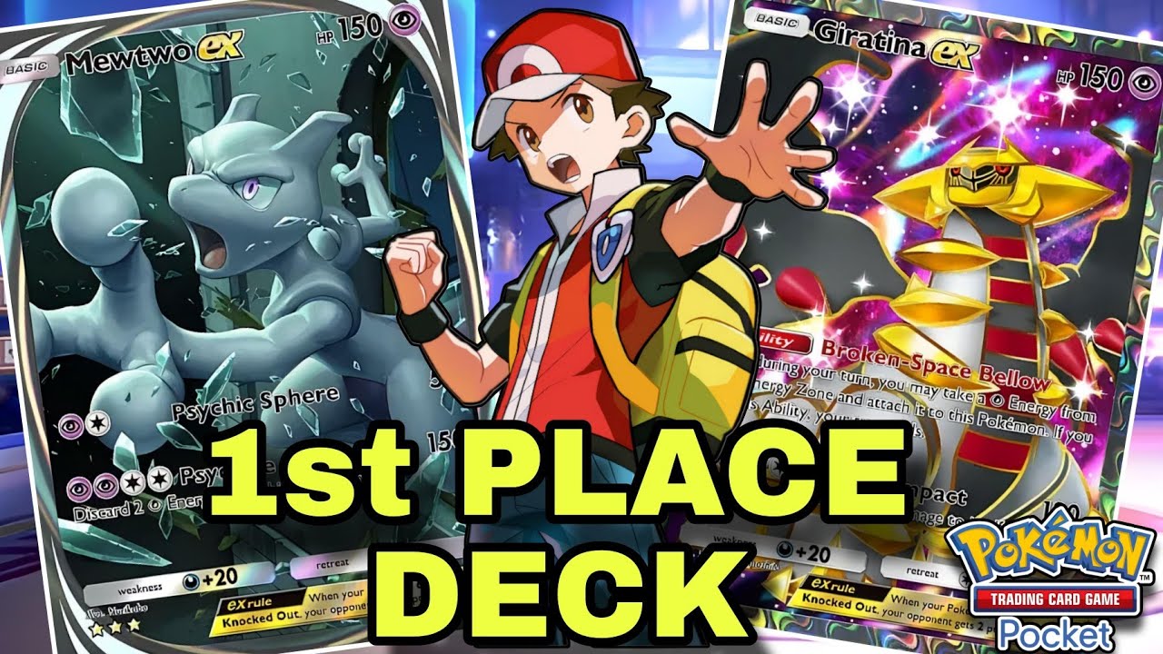 MEWTWO EX Returns Stronger Than Ever with GIRATINA EX! 1st Place Tournament Deck! Pokemon TCG Pocket