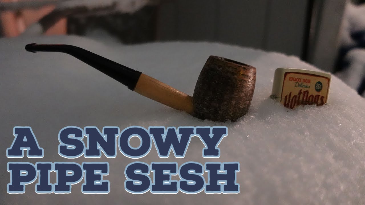 A Snowy Pipe Sesh