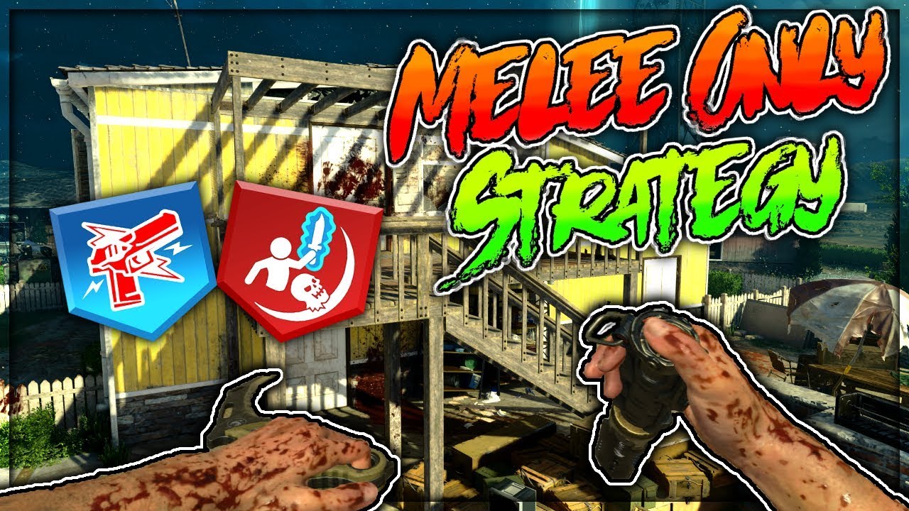 FAST Melee ONLY High Round/XP Strategy | Alpha Omega (Black Ops 4 Zombies)