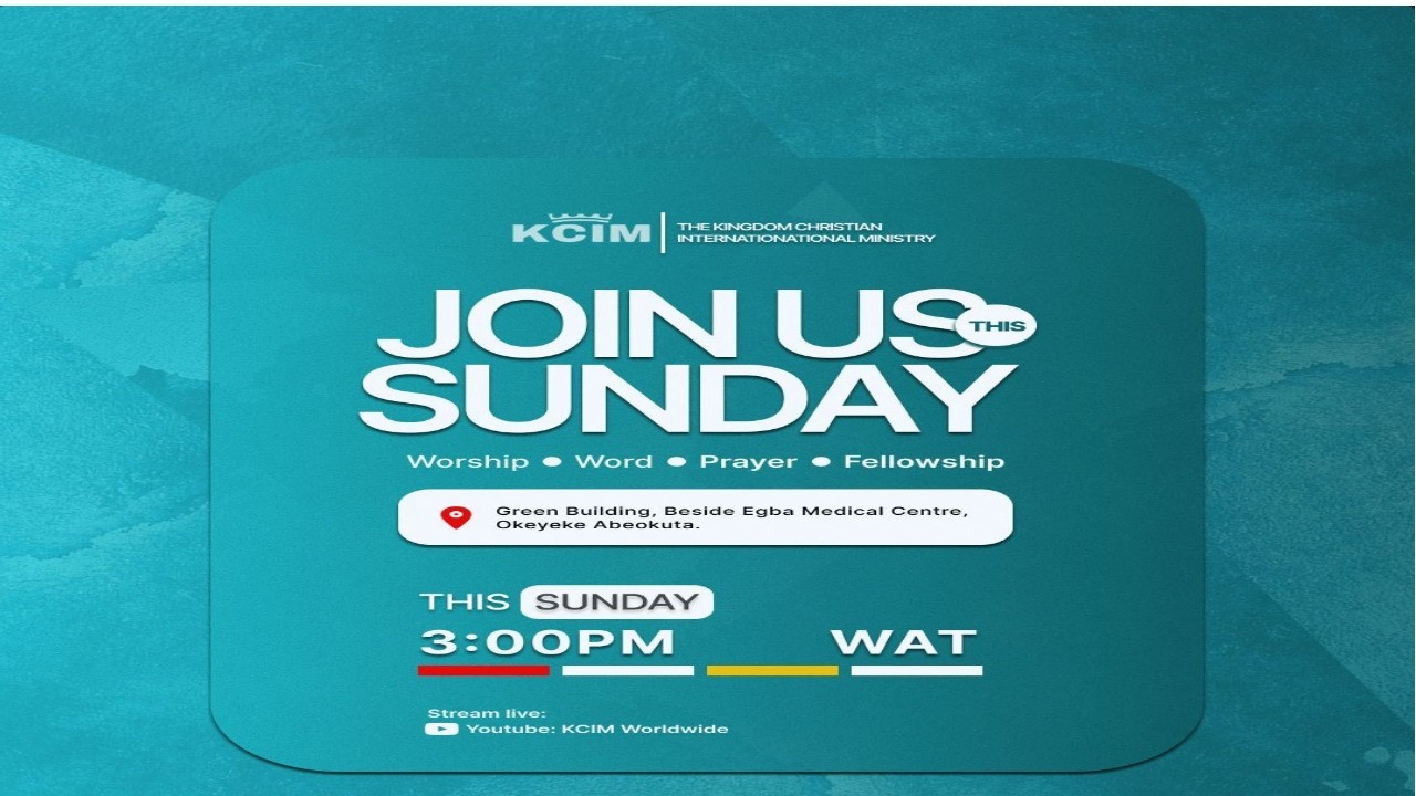 SUNDAY SERVICE WITH PASTOR BRIGHT NWOKO // 22ND FEBRUARY, 2026