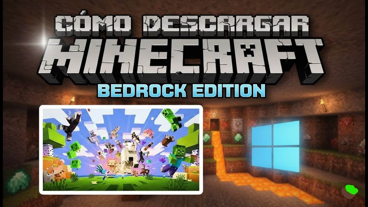 COMO INSTALAR MINECRAFT BEDROCK en PC | Instala MINECRAFT BEDROCK GRATIS en WINDOWS 10/11!!