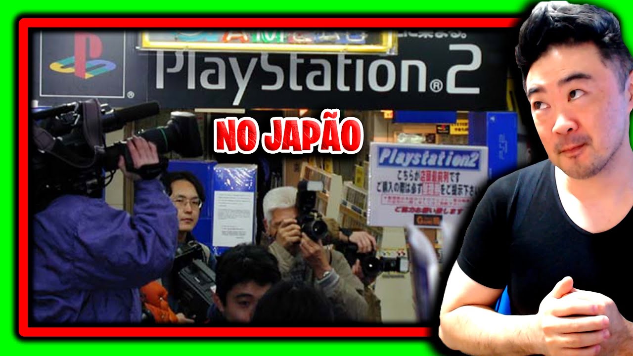 COMO FOI O ANUNCIO E O LANÇAMENTO DO PLAYSTATION 2 NO JAPÃO
