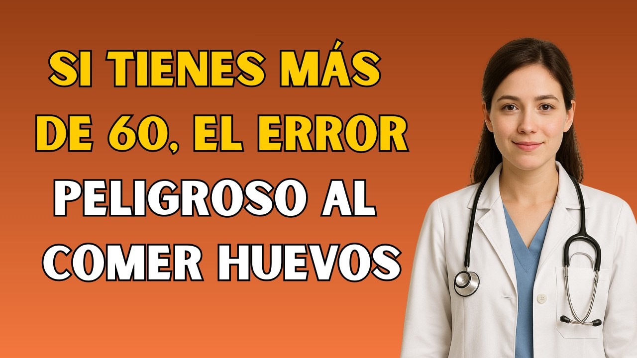 Si tienes más de 60, el error peligroso al comer huevos