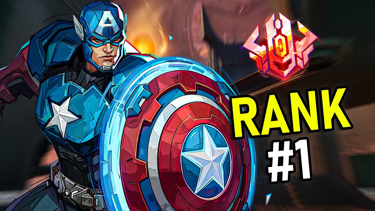 ПЕРВОЕ МЕСТО В МИРЕ: КАПИТАН АМЕРИКА - Sinatraafan52 | ИГРОВОЙ ПРОЦЕСС MARVEL RIVALS ОТ ПЕРВОГО ЛИЦА