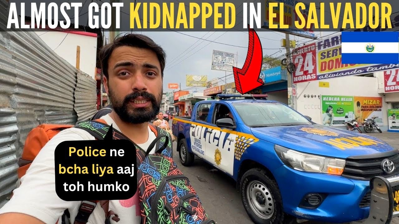 POLICE Saved Us from Kidnapping in EL Salvador 🇸🇻