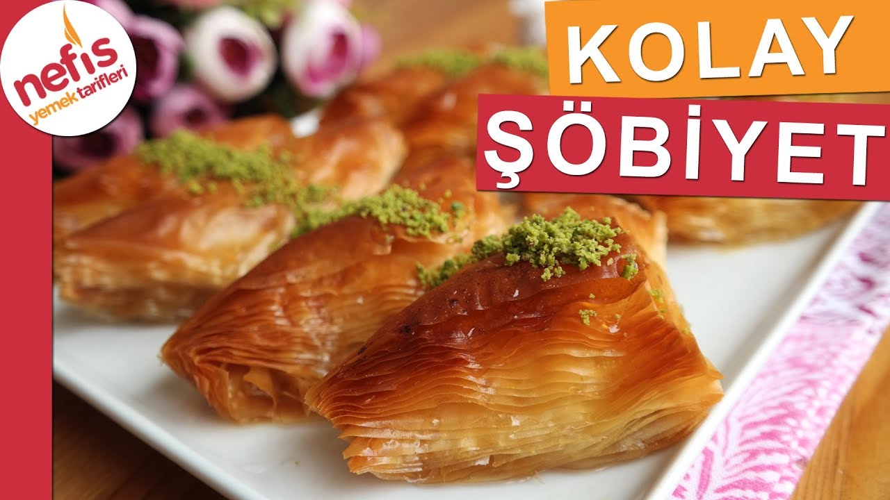 Hazır Yufkadan ŞÖBİYET TATLISI - Başka tarif aramayın, çıtır çıtır oluyor :)