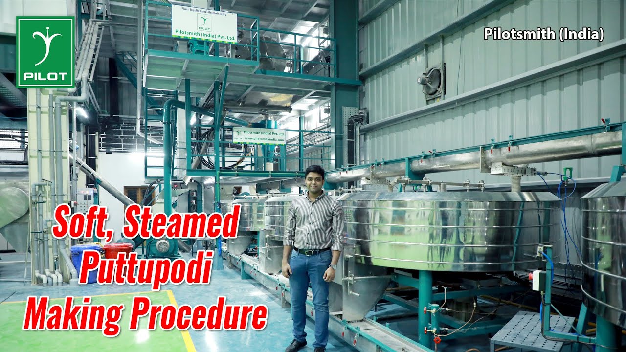 Rice Plant Working | Steamed Puttu Production